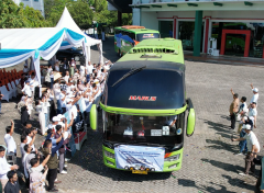 Gratis! PTPN IV PalmCo Berangkatkan 1.020 Pemudik ke Kampung Halaman